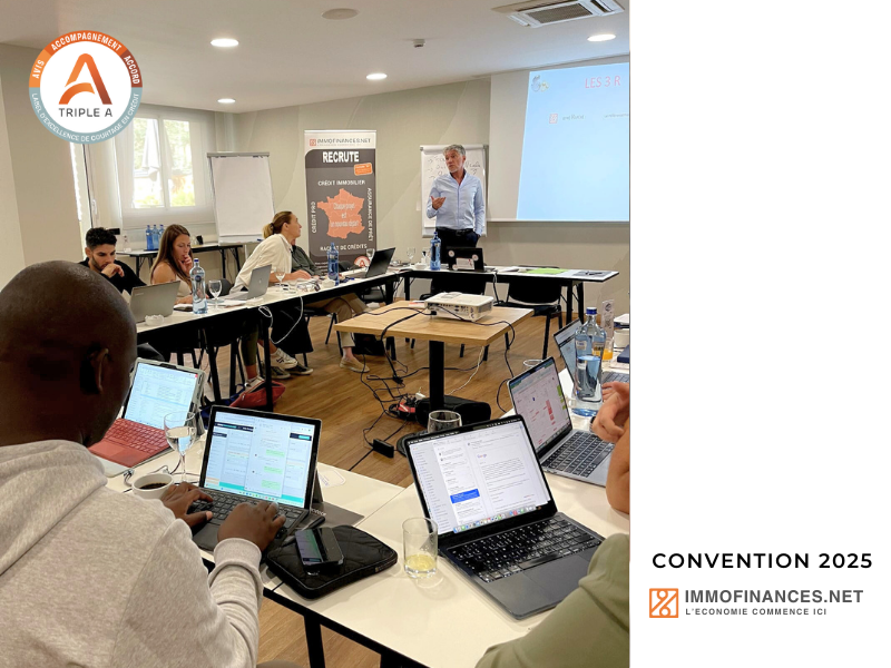 La convention 2025 d’Immofinances s’est tenue cette semaine à Barcelone !